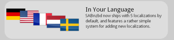 SABnzbd supported languages
