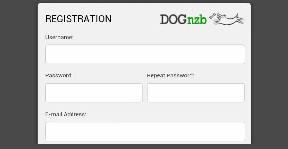 Register for DOGnzb