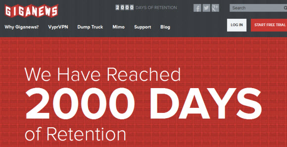 Giganews 200 days binary retention