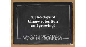 Binary retention