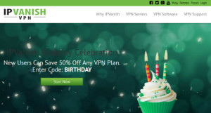 IPVanish Birthday discount